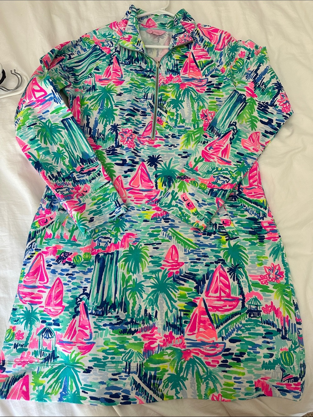 Lilly Pulitzer Skipper Popover Dress, Size M